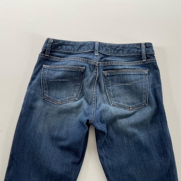 Gap 1969 Women’s Jeans Low Rise Sexy Boot Sz 26/2 Medium Wash Flare Hippie Y2K - Picture 10 of 12
